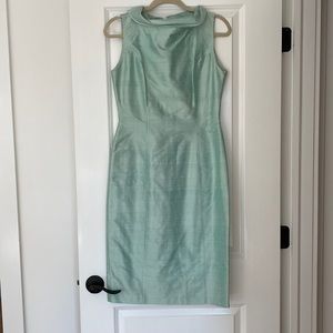 Karen Warren silk fitted dress